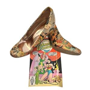 Hand Crafted Wonder Woman Heels